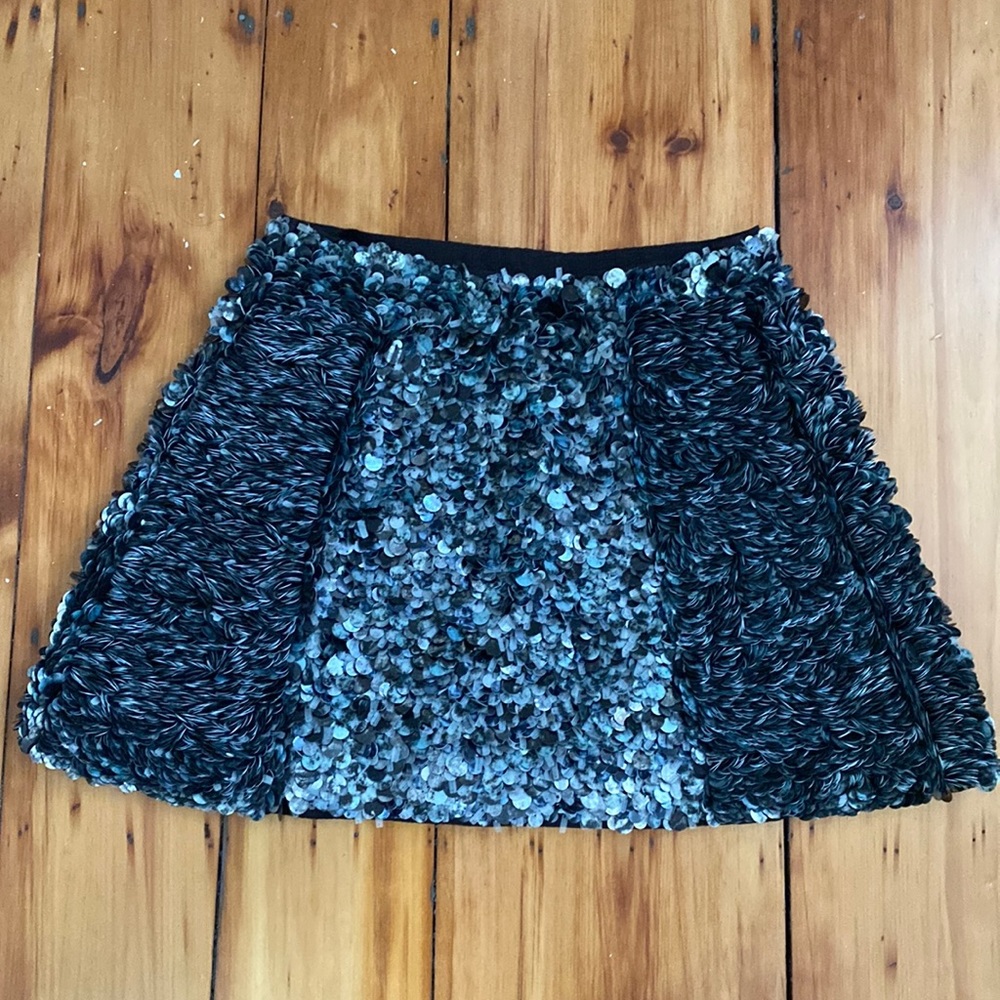All saints sequin skirt